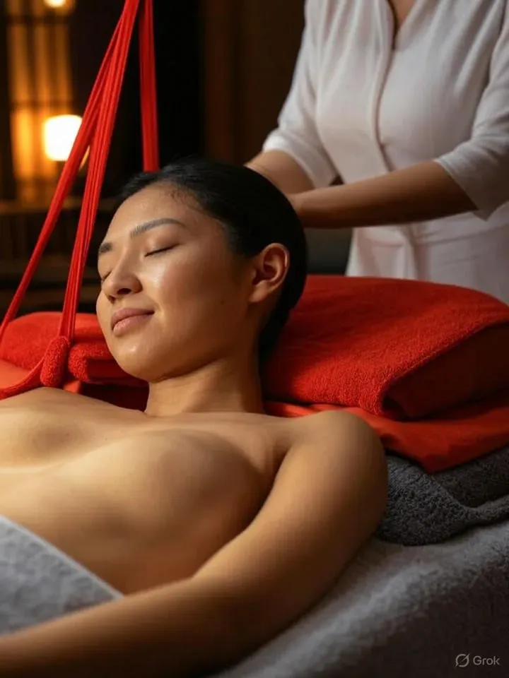 만성 어깨 결림 고민이라면? 베트남 빨간그네 후기 꼭 보세요! 인생 마사지 찾았습니다.